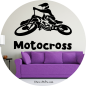 Preview: Wandtattoo Motocross Enduro Schriftzug